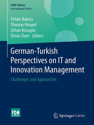 cover image of German-Turkish Perspectives on IT and Innovation Management